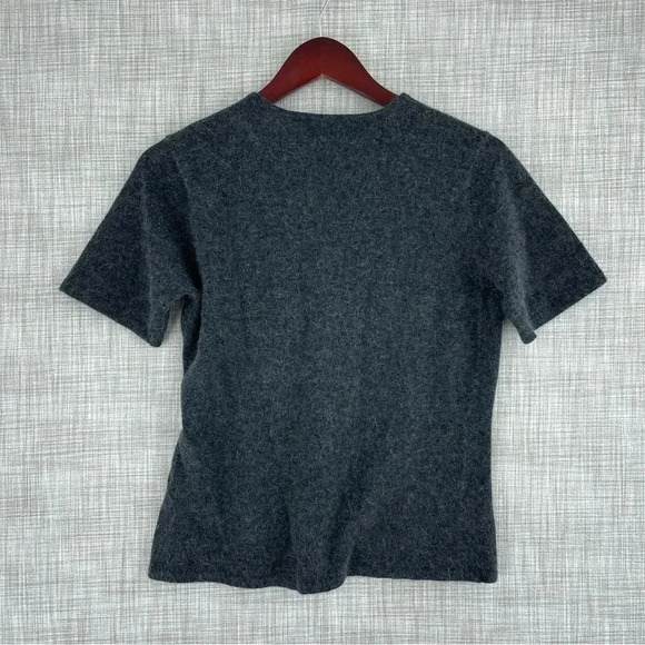 Jennifer Moore Size S Angora Wool Blen Shirt and cardigan sweater 2 pcs 2927 - Picture 4 of 9